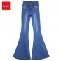 Stretching Flare Jeans Woman Elastic Bell-Bottoms Jeans For Girls Trousers for women Jeans Large Siz