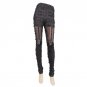 Punk Vintage Tattered Leggings Women\'s Fashion LongTrousers Gothic Summer Street Spiliced Pencil Pa