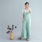 Linen Cotton Wide Leg Pants Adjustable Strap Overalls Rompers Soft Comfortable Suspender Trousers G0