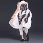 Print Pant Suits Female Sleeveless Single Breasted Asymmetrical Tops With Elastic High Waist Patchwo