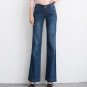 S-6XL plus size Flare jeans Spring and summer thin loose micro-horn wide leg printing cowboy big siz