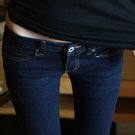 2017 spring and autumnFashion casual tight Slim elastic low-waist skinny jeans pencil pants trousers