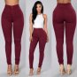 Factory Supply Casual Skinny Jeans Women Fashion High Waist Push Up Pencil Pants Vintage Washed Euro