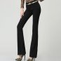 2017 spring and autumn micro speaker high waist jeans female black trousers Slim hip stretch pants