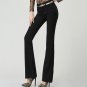 2017 spring and autumn micro speaker high waist jeans female black trousers Slim hip stretch pants