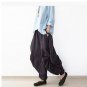 2017 Original design women Loose harem pants fashion casual Loose cotton linen trousers Women Pantal