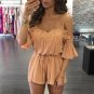 New Rompers Women Lace Jumpsuit Elegant Short Overalls Jumpsuit Female Summer Playsuit Romper Clothi