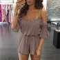 New Rompers Women Lace Jumpsuit Elegant Short Overalls Jumpsuit Female Summer Playsuit Romper Clothi