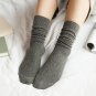 2017 Glitter Socks Women Cotton Shiny Golden Loose Socks Soft Piles Edge Curl Solid Funny Happy Soc