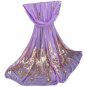 2017 Womens Luxury Chiffon Scarf Elegant Golden Peacock Veil Scarves Shawl Stole Soft Long Wraps Sca