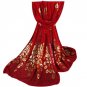 2017 Womens Luxury Chiffon Scarf Elegant Golden Peacock Veil Scarves Shawl Stole Soft Long Wraps Sca