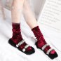 Winter Warm Velvet Women Socks Sale New Year Christmas Socks Creative Fashion Golden Velvet Elastic