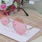 Women Multi-Color Round Sunglasses Golden Frame Glasses Shades Hippie Lennon Vintage Steampunk Unise