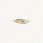 Golden Black Metallic Feather Barrettes Fashion Headwear  Women Hair Clips and Pins Hair Accessories