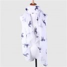 Fashion autumn and winter scarves female Bali yarn scarves printing pony scarf  Women Acessories 783