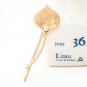 Beautiful Calla Lily Flower Simulated Pearl Golden Silver Metallic Hair Clips and Pins Plant Barrett
