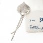 Beautiful Calla Lily Flower Simulated Pearl Golden Silver Metallic Hair Clips and Pins Plant Barrett