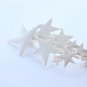 Hair accessories with metal golden multi- pentagrams designed hair clip hairpin lady women