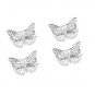 2PCS/1Pack Golden Silver Black Color Butterfly Hair Clip Hair Accessories Bride Headwear Hair Clips