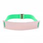 New Arrival Metallic Bling Plate Wide Band Elastic Mirror Golden Metal Waist Belt Fashion Women Acce