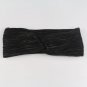 Twisted Cross Bronzing Headband For Women Lady Gold Silver Stretch Bow Hair Band Hair Accessories He