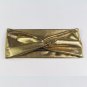 Twisted Cross Bronzing Headband For Women Lady Gold Silver Stretch Bow Hair Band Hair Accessories He