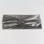 Twisted Cross Bronzing Headband For Women Lady Gold Silver Stretch Bow Hair Band Hair Accessories He