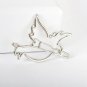 5 Patterns Moon Key Wing Deer Bird Hollow Metallic Golden Silver Hairgrips Hair Clips and Pins for W