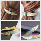 Europe Golden Angels Hair Clip for Women Hair Jewelry Hairgrip Accessory Headwear