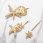 #WX3010 3pcs/lot Hair Clips For Women Korean Popular Hair Accessories Metal Hairpins With Rhinestone