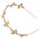 2016 Women\'s Fashion Golden Color Leaves Headband Alloy Hair Accessory Gift Hairband