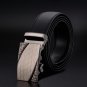 New men`s casual cow genuine leather belts strap male belt golden automatic buckle cinto masculino B