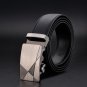 New men`s casual cow genuine leather belts strap male belt golden automatic buckle cinto masculino B