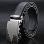 New men`s casual cow genuine leather belts strap male belt golden automatic buckle cinto masculino B