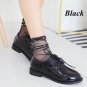 Fashion Women Glitter Mesh Ankle Socks Soft Comfortable Sock Silver Bead Gauze Fishnet Mesh socks Su
