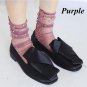 Fashion Women Glitter Mesh Ankle Socks Soft Comfortable Sock Silver Bead Gauze Fishnet Mesh socks Su