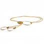 Fashion Retail Wild Golden Decorative Metal Round Rope Leather Thin Belt Women\'s Spring And Summer