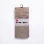 Japanese Novelty Glitter Gold Silver Color Silk Thin Knee Socks Retro Bling Women Candy Color Solid