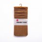 Japanese Novelty Glitter Gold Silver Color Silk Thin Knee Socks Retro Bling Women Candy Color Solid