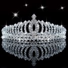 New Shiny Crystal Rhinestone Headband Silver Wedding Party Tiara Hair bands Bridal Hair Accessories 