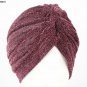 New Golden Bright Silk Headband Muslim Headdress Cap TJM-28 Hair Accessories 2Pcs Free Shipping