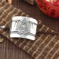 Women Vintage Ethnic Pattern Hair Sticks Bohemian Geometric Hair Clips Claws High-polished Silver Pl