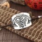 Women Vintage Ethnic Pattern Hair Sticks Bohemian Geometric Hair Clips Claws High-polished Silver Pl