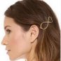 New Vintage Gold/ Silver Color Hairclips Metal Triangle Hairpin Girls\' Hair Clips Women Fashion Hai