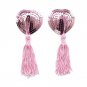 New 2017 Sexy sequins colors Silver star Nipple Cover Pasties Breast Petals Nipple Cover Pasties Sil