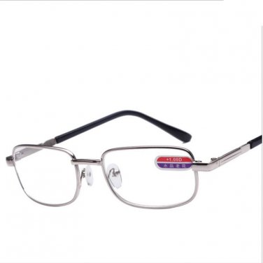 Design Optics Reading Glasses 2016 Diopter Silver Alloy Men and Women Glass Oculos De Leitura Points