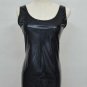 XX82 2017 New Gold Leather Sexy Dress Women Sleeveless Plus Size Nightclub Sexy Ladies Latex Silver