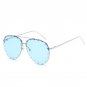 OUTEYE Luxury Oversized Pilot Sunglasses Women UV400 Retro Brand Designer Big Frame Sun Glasses Fema
