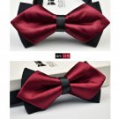 34 style summer men\'s neckwear neck self gold bow tie silver black silk fashion casual male pink bo