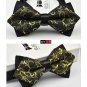 34 style summer men\'s neckwear neck self gold bow tie silver black silk fashion casual male pink bo